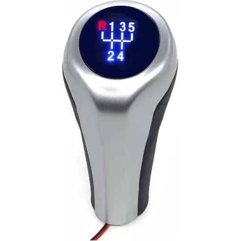 Pommeau de levier de vitesse 5/6 vitesses pour transmission manuelle, compatible avec BMW E46, E90, E91, E92, X1, X3, X5 (5vitesses)