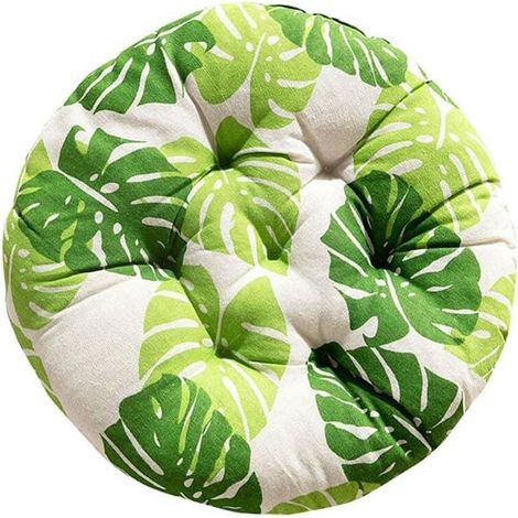 Coussin de chaise rond, coussin décoratif pour la maison, le bureau, le jardin, le Patio, siège Tatami, intérieur et extérieur, 40x40cm (1/4)