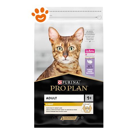 Purina Pro Plan Cibo per Gatti LIGHT Tacchino 10 kg (1/2)
