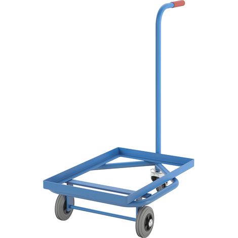 eurokraft pro, Chariot à col de cygne, force 100 kg, plateau