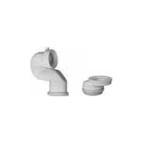 Curva tecnica per scarico traslato 18-20 cm di Ceramica Flaminia
