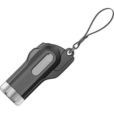 Brise-vitre et coupe-ceinture de sécurité, porte-clés brise-vitre et coupe-ceinture de sécurité, outil d'évacuation d'urgence 2 en 1 pour voiture, utilisable sous l'eau, lot de 2, noir (1/4)