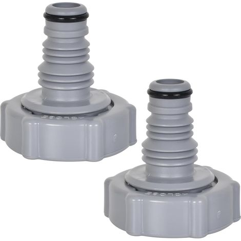 Vanne de Vidange P6H1419,Adaptateur de Drainage pour Tuyau de Piscine,Adaptateur de Tuyau de Vidange,Connecteur de Valve de Vidange (1/5)