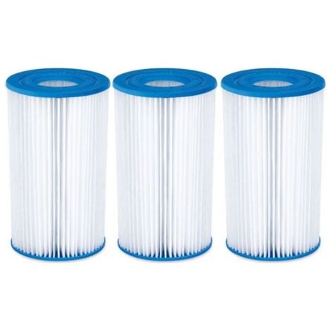 3er-Set Filterelemente für Pool-Klimaanlage, FLITI Pool-Wasserpumpenfilter