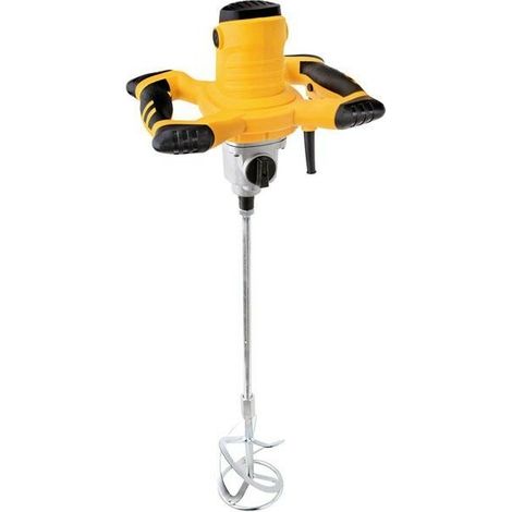 MORTAR MIXER CEMENT PLASTER PAINT HEAVY DUTY 230V 1200W MIXING PADDLE CT0950