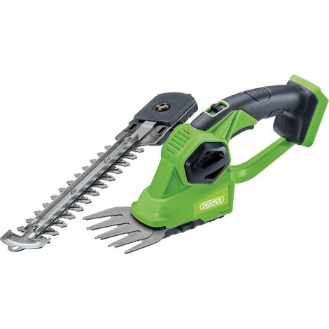 Draper D20 20V 2-in-1 Cordless Grass and Hedge Trimmer (Bare Tool, Model 98505) (1/5)