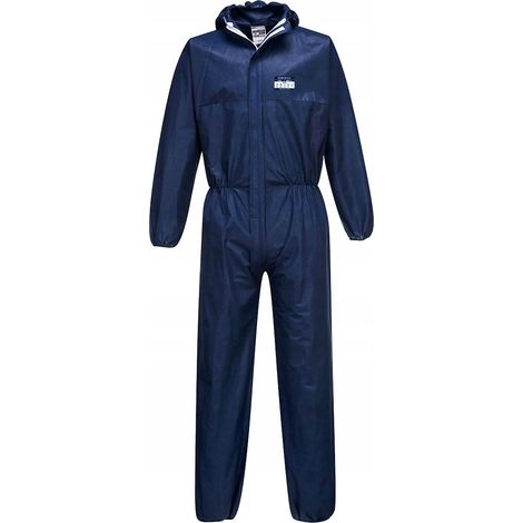 Mono BizTex SMS Tipo 5/6 - Pack de 50 Unidades - Azul marino - Talla XXL (1/4)