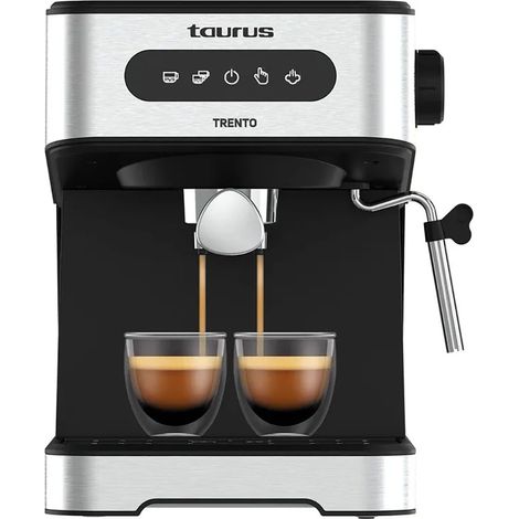 Kaffeemaschine Taurus Trento Edelstahl 20 bar 1.5 Liter