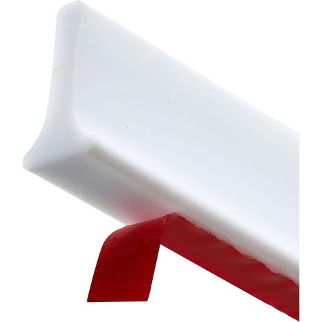 Barrage anti-inondation pliable pour seuil de douche, utilisé pour maintenir au sec la barrière anti-inondation du système de douche et séparer le sec du mouillé (2 mètres - blanc)