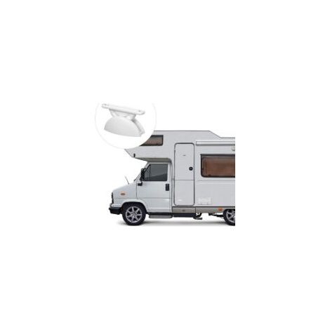 Tope de puerta de caravana de 2 piezas, retenedor de puerta para caravanas y autocaravanas (accesorios: 8 tornillos) - Crezuo