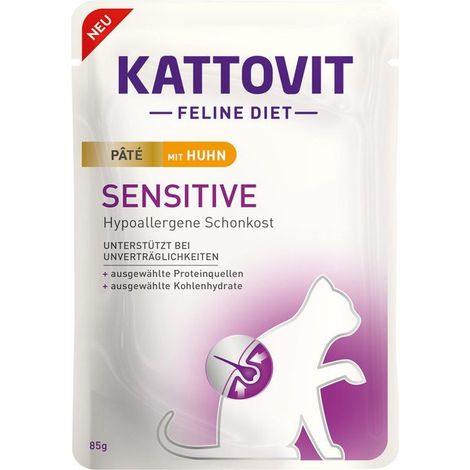 Kattovit Paté Sensible 85g - Pollo 85g