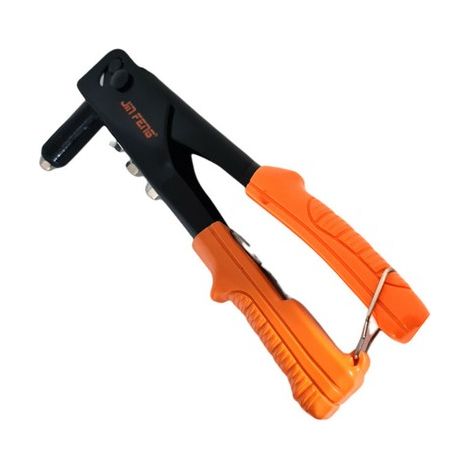 RIVETTATRICE PER INSERTI RIVETTI A STRAPPO E CIECHI MANUALE ALLUMINIO JF-1001