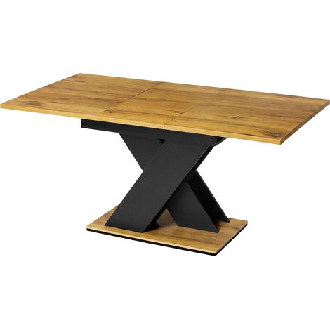 Levede Extendable Dining Table Modern Extending Kitchen Dining Table 120-160cm (1/5)