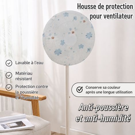 Housse anti-poussière pour ventilateur tissu non-tissé imprimé diamètre 45 cm emballage OPP 200 g – Livraison gratuite (1/5)
