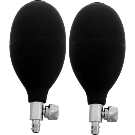 10 Stück manuelle Aufblaspumpe, Aufblaspumpe, PVC-Aufblaspumpe mit Luftablassventil, Ersatz für den Heimgebrauch (1/5)