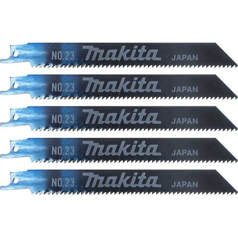 Makita 792148-9 Reciprocating Saw Blades No.23, Pack of 5 (1/2)