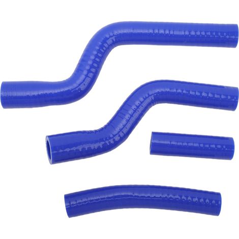 Tuyau en silicone bleu pour modèles YZF250 de 2007 à 2009, résistant aux hautes températures, avec une bonne étanchéité et une bonne résistance à l'usure. (1/5)