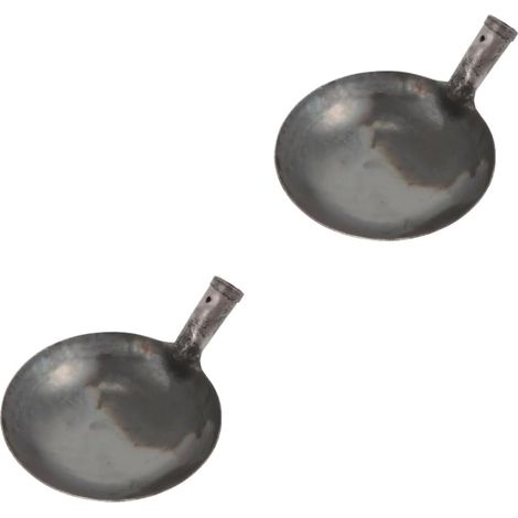 Lot De 2 Louches À Eau Ergonomiques En Fer Pour Cuisine Robustes Légères Et Polyvalentes (1/5)