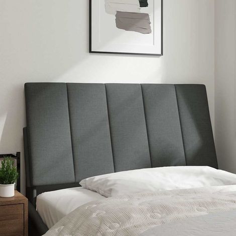 Maison Exclusive - Cuscino Testiera Hanko Grigio Scuro 100 cm in Tessuto (1/5)