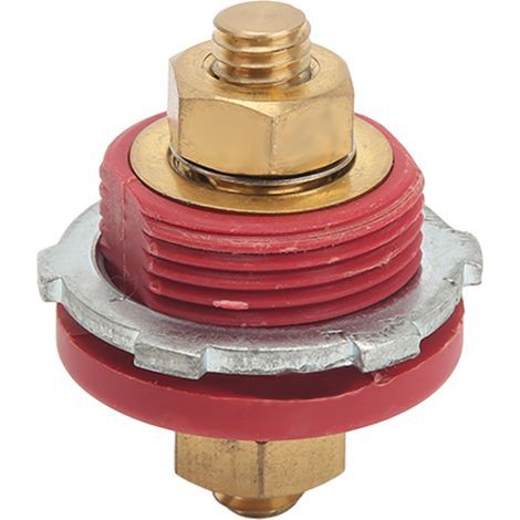 3/8-Zoll-Batterieanschlussbolzen, 250-A-Batterieladegerät für Auto, Wohnmobil, Boot, Yacht, Rot (Pluspol) (1/5)