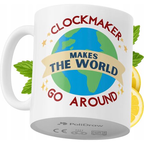 Lustige Kaffeetasse mit witzigem Textdesign für Uhrmacher – ideal für Geburtstage, Namenstage und Feiertage. Hochwertige Tasse für besondere Anlässe, ob zu Hause, im Büro oder bei der Arbeit. Farbe: W