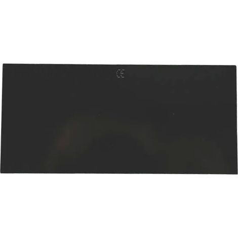 Verre NOIR de rechange 50 x 105 mm Teinte DIN 11