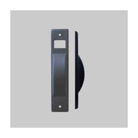 Placca per avvolgitore semincasso colore nero ral 9005