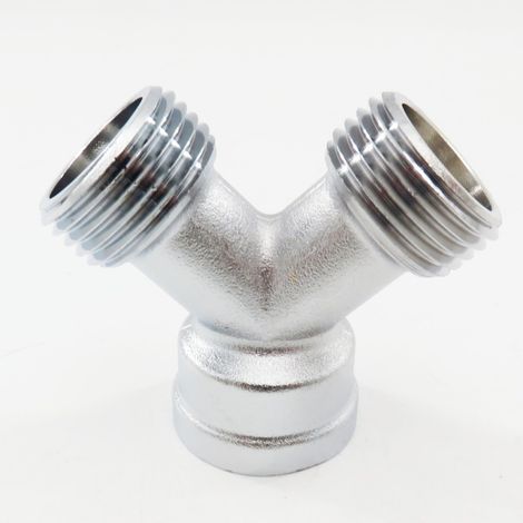 Raccord de tuyau d'eau pour pulvérisateur agricole haute pression, raccord de pompe à trois cylindres pour pulvérisateur, raccord pour lave-vaisselle, raccord en T en cuivre pour tuyau d'eau