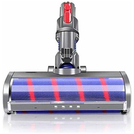 Pair Brosse de rechange - Rouleau souple de buse de sol Dyson pour aspirateur Dyson V7 V8 V10 V11, (1 pièce)