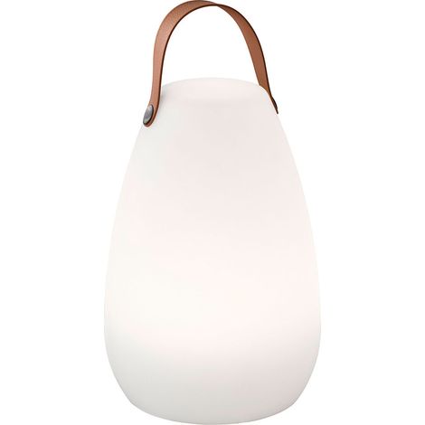 Tischleuchte Außen Akku Garten Tischlampe Outdoor USB aufladbar, dimmbar mit Fernbedienung Farbwechsel tragbar, 1x LED 11W 55lm 3000K, DxH 18x26 cm (1/5)