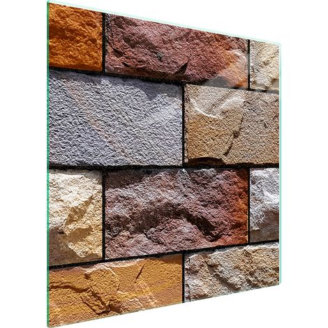 PLACA PROTECTORA DE VIDRIO PARA ESTUFA 50x52 LADRILLO (1/5)