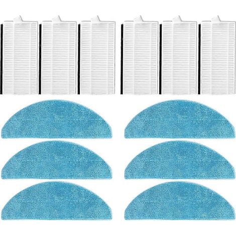 Balais filtrants HEPA pour aspirateurs Cecotec Conga 7490 Immortal / 8290 Immortal (1/5)