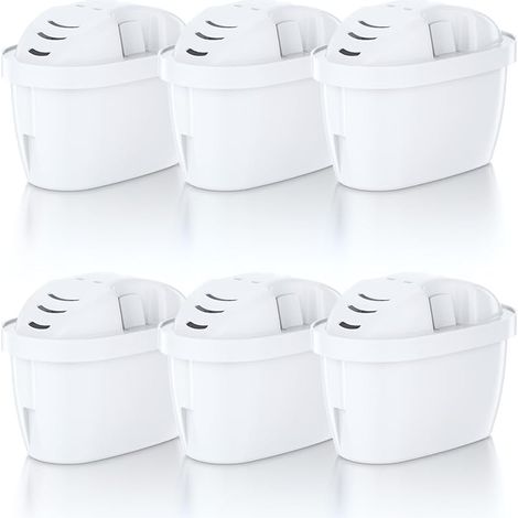 Cartouches de Filtre à Eau Compatibles avec BRITA MAXTRA+｜Recharge Brita Économique pour Carafe Filtrante｜Alternative à Cartouche Pack de 6