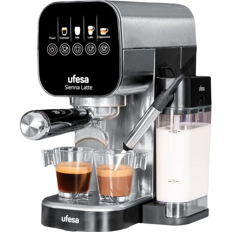 Cafetera Ufesa sienna latte 1360W 0,9L (1/3)