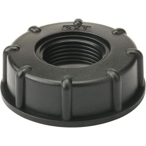 Bouchon s60x6, adaptateur ibc 1000L, accord cuve ibc 1 Pouce (1/5)