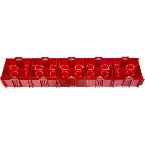 Batibox caja de empotrar cuadrada de alba�iler�a 1 unidad 70x70 Profundidad 50mm