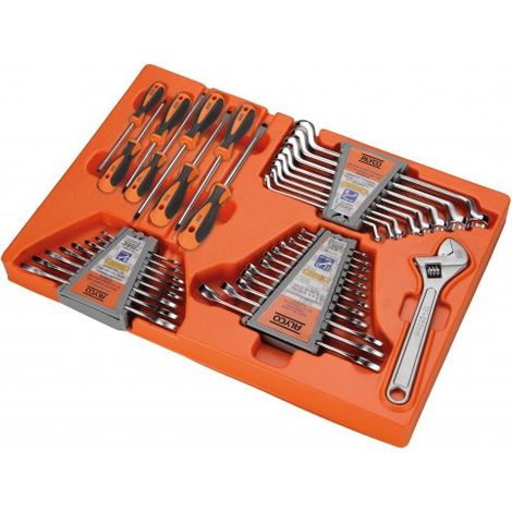 Carro de 6 cajones con 164 herramientas ALYCO ORANGE (1/4)