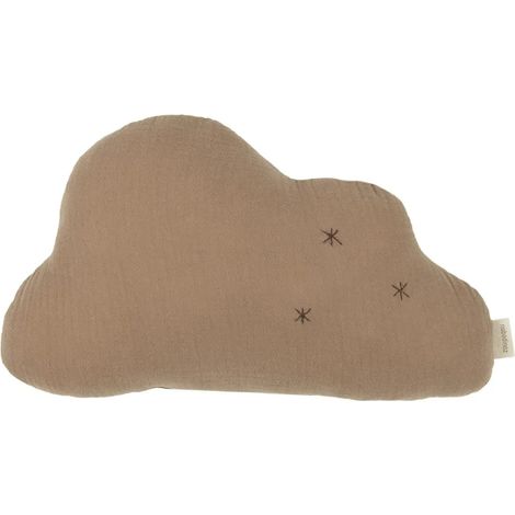 Nobodinoz WABI SABI Wolkenkissen, Babykissen, 37 x 25 cm, Farbe: Sesam