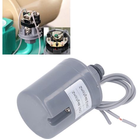 Druckregler für universelle, vollautomatische, 2-Punkt-, selbstansaugende Hauswasserpumpen, Außengewinde, 220–240 V, 1,8 kgf/cm²–2,6 kgf/cm² (1/5)