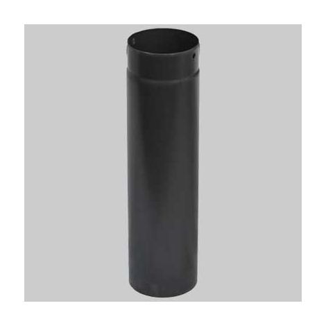 TUBO NERO OPACO - Cm 25 Ø 130