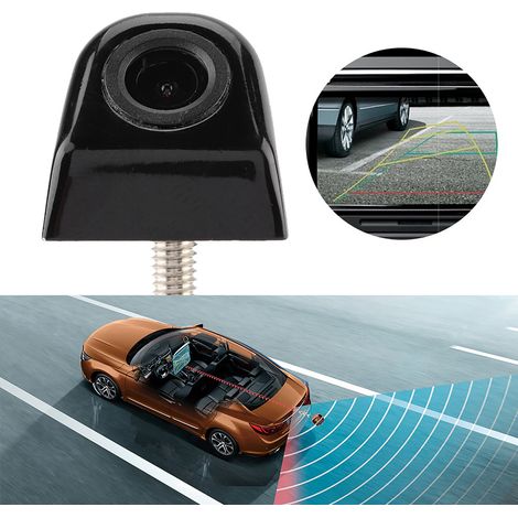 Caméra de recul universelle pour voiture, étanche, vision arrière grand angle, angle mort, stationnement, vue de derrière, rétroviseur (1/5)