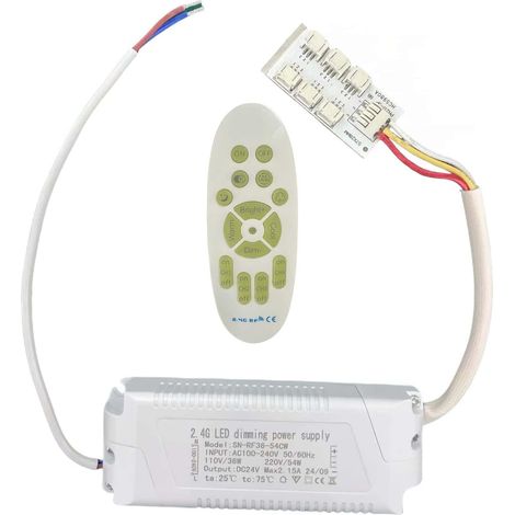 Diossad LED Driver transformateur de puissance, Driver pour luminaires (SN-RF36-54CW) (1/3)