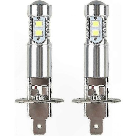 2er-Pack 100W 6000K H1 LED-Lampen für Autoscheinwerfer und Nebelscheinwerfer (1/5)