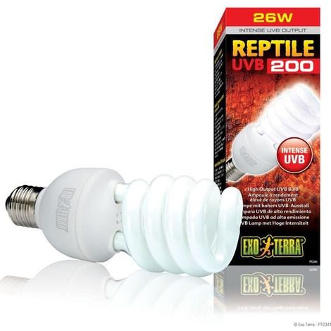 Hagen Ampoule fluocompacte UVB 200 pour Terrarium désertique
