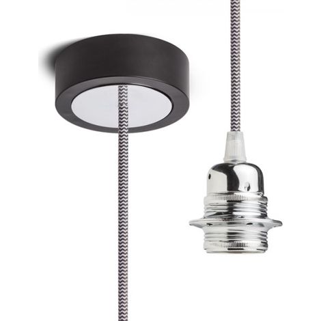 Lampadario HEX set da sospensione BN+CB/N+ PC+COC   230V E27 28W