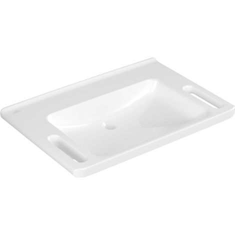Villeroy & Boch 4A688301 Lavabo ViCare 800x550 mm Rectangulaire (1/2)