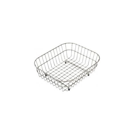 CM 093020XXXXX Cestello per lavello in acciaio inox 380 x 342 mm colore Acciaio