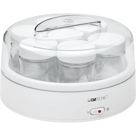 Joghurtbereiter Clatronic JM 3344 weiß 14 watt 1 1 liter