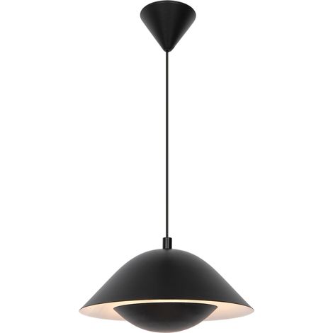 Suspension FREYA 35 Métal Noir, H.17 - IP20 - E27 /Nordlux Intérieur (1/5)