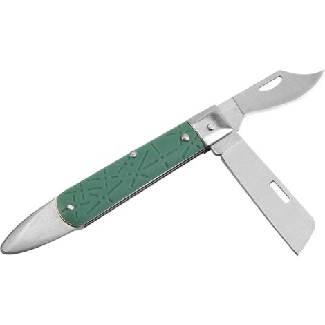 1 Lame de greffage pliable, Acier inoxydable, Outil de coupe écorce, Pour jardinage et artisanat (1/5)